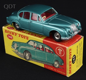 Dinky toys 146 1 daimler kk152 front