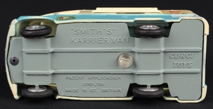 Corgi toys 428 mister softee ice cream van kk165 base