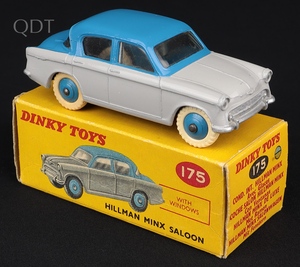 Dinky toys 175 hillman minx saloon kk184 front