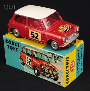Corgi toys 321 1 monte carlo mini cooper kk197 front