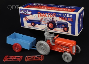 Moko tractor farm trailer kk232 front