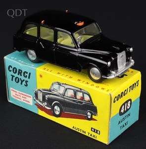 Corgi toys 418 austin taxi kk241 front