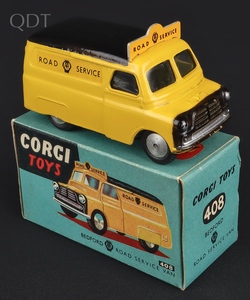 Corgi toys 408 bedford aa road service van kk273 front