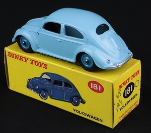Dinky toys 181 volkswagen kk294 back