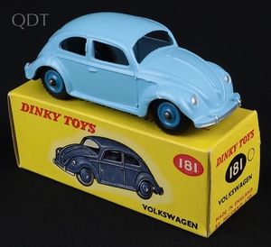 Dinky toys 181 volkswagen kk294 front