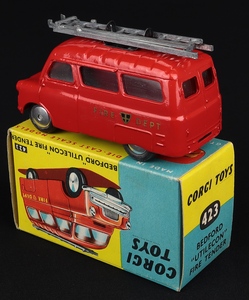 Corgi toys 423 bedford utilecon fire tender kk338 back