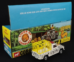 Corgi gift set 8 lions of longleat kk350 back