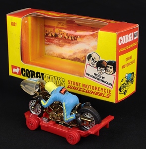 Corgi toys 681 stunt motorcycle kk352 back
