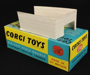 Corgi toys 256 volkswagen 1200 safari east  african trim rhino kk361 box 1