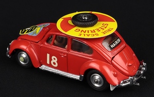 Corgi toys 256 volkswagen 1200 safari east  african trim rhino kk361 back