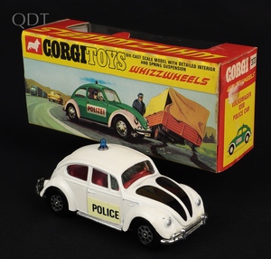 Corgi toys vw police car kk362 front