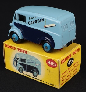 Dinky toys 465 morris commercial van capstan kk444 back