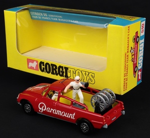 Corgi toys 510 citroen tour de france team manager's car paramount kk480 back
