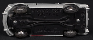 Dinky toys 114 triumph spitfire kk487 base