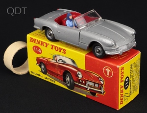 Dinky toys 114 triumph spitfire kk487 front
