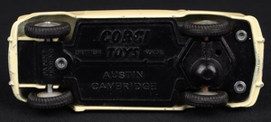 Corgi toys 201m austin cambridge saloon kk498 base