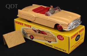 Dinky toys 132 packard convertible kk528 front