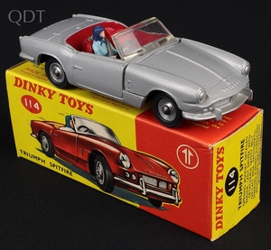 Dinky toys 114 triumph spitfire kk540 front