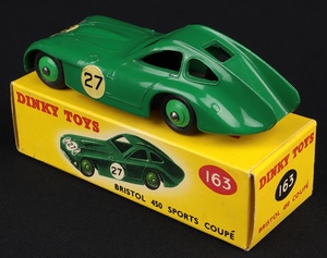 Dinky toys 163 bristol 450 sports kk556 back