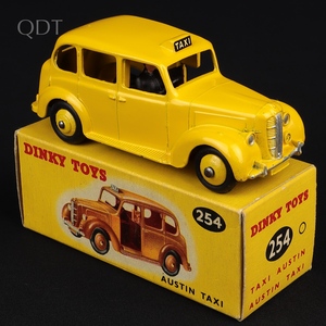 Dinky toys 254 austin taxi kk564 front