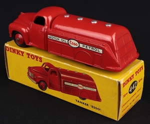 Dinky toys 30pb 442 tanker esso kk567 back