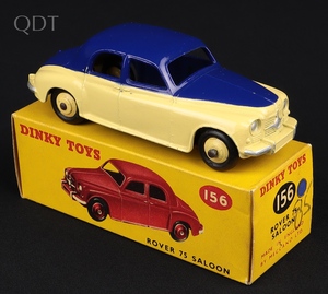 Dinky toys 156 rover 75 saloon kk589 front