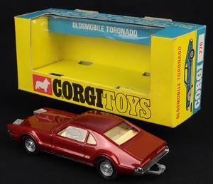 Corgi toys 276 oldsmobile toronado back