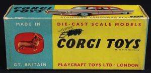 Corgi toys 207 standard vanguard iii saloon kk624 box