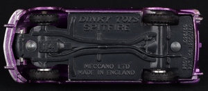 Dinky toys 114 triumph spitfire kk625 base