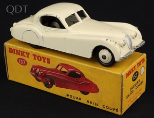 Dinky toys 157 jaguar xk120 coupe kk630 front