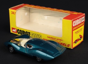 Corgi toys 347 chevrolet astro 1 experimental car kk658 back