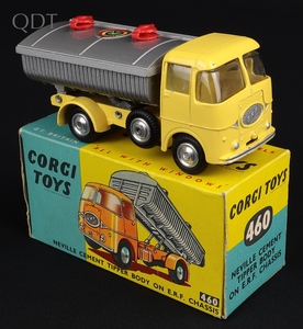 Corgi toys 460 neville cement tipper body erf chassis kk660 front