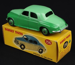 Dinky toys 156 rover 75 saloon kk662 back