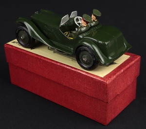 Britains 1448 army staff car kk670 back