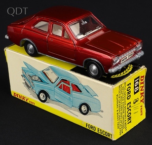 Dinky toys 168 ford escort kk683 front
