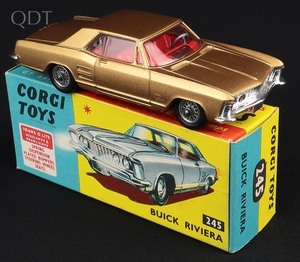 Corgi toys 245 buick riviera kk697 front