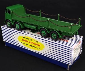 Dinky supertoys 905 foden flat truck with chains kk698 back