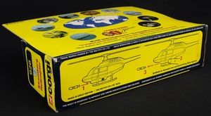 Corgi toys 926 stromberg helicopter kk702 base