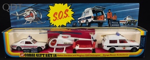 Corgi gift set 18 sos emergency set kk706 front