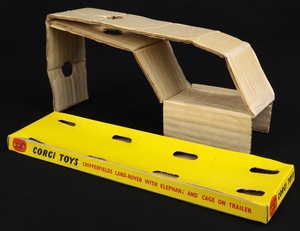 Corgi gift set 19 chipperfields landrover elephant cage trailer kk712 wrapping