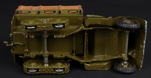 Britains 1433 army covered lorry caterpillar type kk725 base
