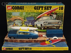 Corgi gift set 10 marlin rambler kayak kk739 front