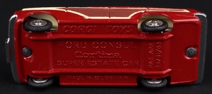 Corgi toys 491 ford consul= cortina estate car kk746 base