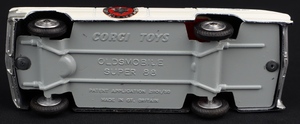 Corgi toys 237 oldsmobile sheriff car kk753 base
