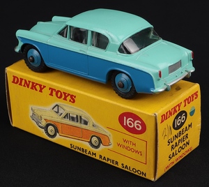 Dinky toys 166 sunbeam rapier kk761 back