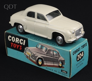Corgi toys 204 rover 90 saloon kk780 front