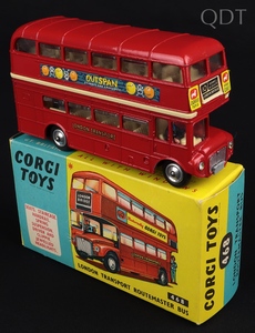 Corgi toys 468 london transport routemaster bus kk785 front