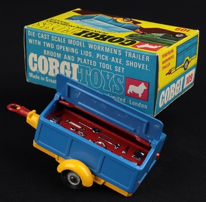 Corgi toys 109 pennyburn workmen's trailer kk793 back