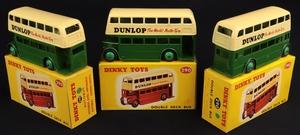 Dinky toys 29c 290 double deck bus kk799 back