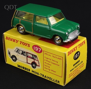 Dinky toys 197 morris mini traveller kk813 front